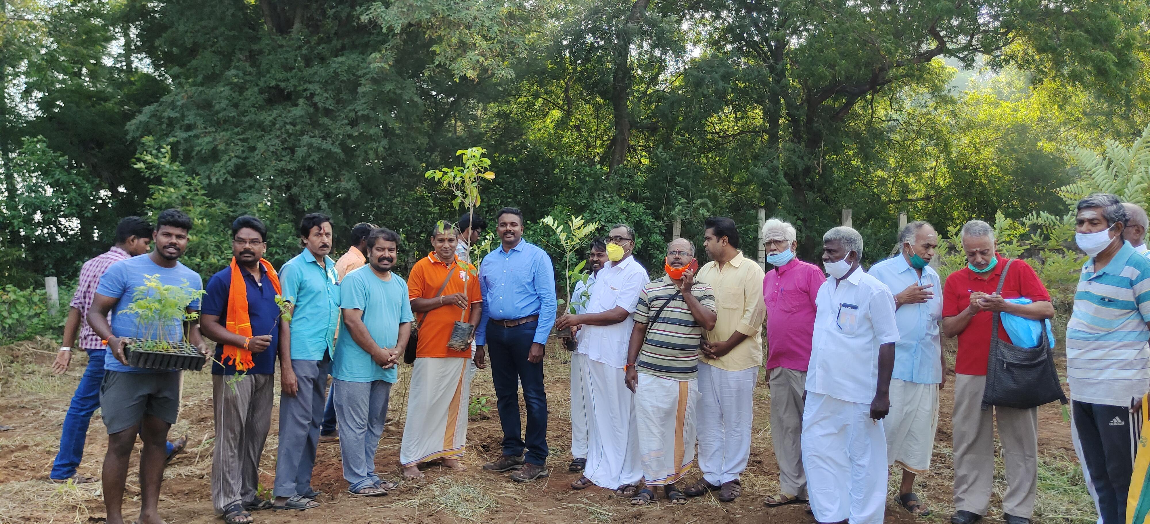 483rd programme of the GNF - Tree plantation programme 